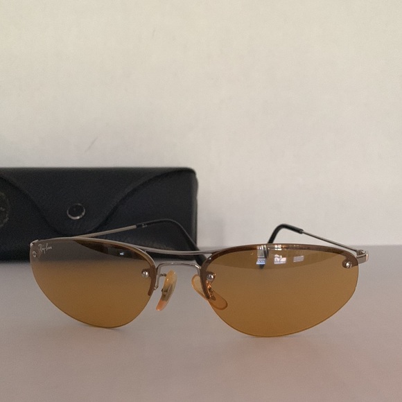 Ray-Ban Vintage Aviator Half Rimless sunglasses. - Picture 2 of 7